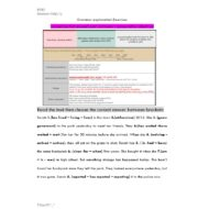 تدريبات حسب الهيكل الوزاري اللغة الإنجليزية الصف الثامن
