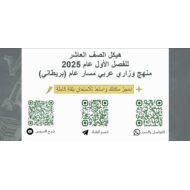 حل أسئلة هيكل امتحان الرياضيات المتكاملة الصف العاشر عام