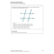 حل أوراق عمل Proving Lines Parallel الرياضيات المتكاملة الصف التاسع