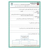 الدراسات الإجتماعية والتربية الوطنية أوراق عمل (مراجعة) للصف التاسع