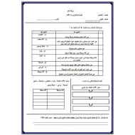 ورقة عمل الآلات العلوم المتكاملة الصف السادس