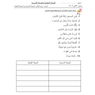 اللغة العربية مذكرة مهارات شاملة للصف الثاني