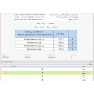 حل امتحان نهائي الكيمياء الصف الثاني عشر الفصل الدراسي الأول 2022