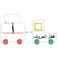 قطار الحروف الهجائية اللغة العربية الصف الأول