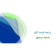 حل مراجعة الوحدة الأولى الرياضيات المتكاملة الصف الثامن - بوربوينت