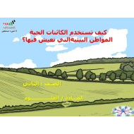 درس كيف تستخدم الكائنات الحية المواطن البيئية التي تعيش فيها العلوم المتكاملة الصف الثاني - بوربوينت