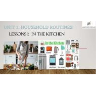 حل درس In the kitchen اللغة الإنجليزية الصف التاسع - بوربوينت