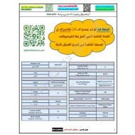 حل تجميع أسئلة هيكل امتحان الرياضيات المتكاملة الصف الحادي عشر عام