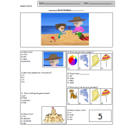 اللغة الإنجليزية أوراق عمل (تدريبات متنوعة) للصف الثاني