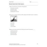 حل ورقة عمل Earth’s Other Systems العلوم المتكاملة الصف الخامس