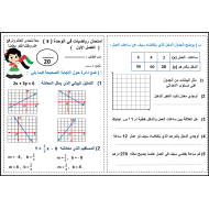 امتحان الوحدة الثالثة الرياضيات المتكاملة الصف الثامن - بوربوينت