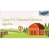 حل درس Understand Subtraction algorithm الرياضيات المتكاملة الصف الرابع - بوربوينت