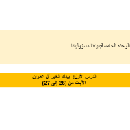 التربية الإسلامية بوربوينت بيدك الخير سورة آل عمران للصف الثاني