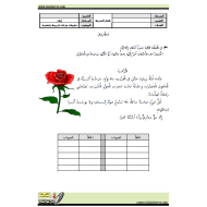 اللغة العربية أوراق عمل (التاء المربوطة والتاء المربوطة) للصف الثاني