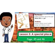 حل درس A special place اللغة الإنجليزية الصف السادس Access - بوربوينت