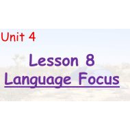 حل درس Language Focus اللغة الإنجليزية الصف الخامس - بوربوينت