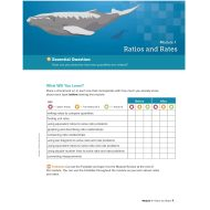 كتاب الطالب Module 1 Ratios and Rates الرياضيات المتكاملة الصف السادس