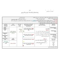 الخطة الدرسية اليومية دعوة للتفكير خارج الصندوق اللغة العربية الصف الثاني