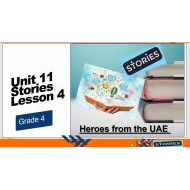 حل درس Heroes of the UAE اللغة الإنجليزية الصف الرابع - بوربوينت