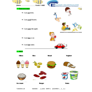 اللغة الإنجليزية ورقة عمل (Unit 6 Lesson 1 -5 -6) للصف الأول