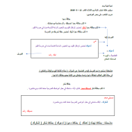 اللغة العربية ورقة عمل (كتابة) للصف الثاني