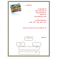 التربية الإسلامية ورقة عمل أحب مخلوقات ربي للصف الأول