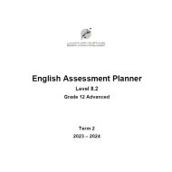 مواصفات الامتحان النهائي Level 8.2 اللغة الإنجليزية الصف الثاني عشر متقدم الفصل الدراسي الثاني 2023-2024