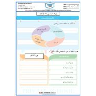 ورقة عمل درس حكم الإدغام التربية الإسلامية الصف السادس