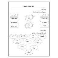 ورقة عمل درس حسن الخلق التربية الإسلامية الصف الأول