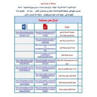 مراجعة عامة اللغة العربية الصف الأول والثاني