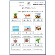 مراجعة لمهارة الكتابة 2 اللغة العربية الصف الأول - بوربوينت