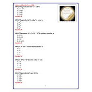 حل أوراق عمل Indices and Standard Form الرياضيات المتكاملة الصف الثاني عشر