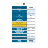 هيكل امتحان التربية الإسلامية الصف الرابع الفصل الدراسي الأول 2024-2025