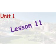 حل درس Lesson 11 اللغة الإنجليزية الصف الخامس - بوربوينت