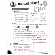 اللغة الإنجليزية كتاب النشاط (Unit 3 - 4) للصف الرابع مع الإجابات