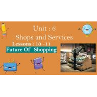 حل درس Future Of  Shopping اللغة الإنجليزية الصف التاسع - بوربوينت