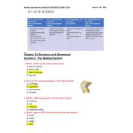 العلوم المتكاملة أوراق عمل بالإنجليزي للصف السابع مع الإجابات