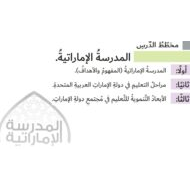 حل درس المدرسة الإماراتية الدراسات الإجتماعية والتربية الوطنية الصف السادس - بوربوينت