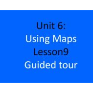 حل درس Guided tour اللغة الإنجليزية الصف الثامن - بوربوينت