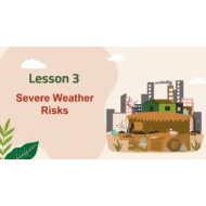 درس Severe Weather Risks العلوم المتكاملة الصف السابع - بوربوينت