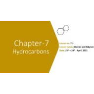 شرح درس Alkenes and Alkynes الكيمياء الصف الثاني عشر متقدم - بوربوينت