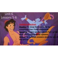 حل درس The story of Aladdin Part 2 اللغة الإنجليزية الصف الثامن - بوربوينت