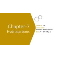 شرح درس Aromatic Hydrocarbons الكيمياء الصف الثاني عشر متقدم - بوربوينت