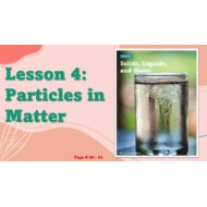 درس Particles in Matter العلوم المتكاملة الصف الخامس نخبة - بوربوينت