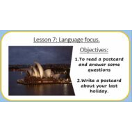 حل درس Language focus اللغة الإنجليزية الصف السابع Access - بوربوينت