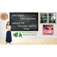 حل درس Pollution Light & Noise اللغة الإنجليزية الصف الثاني عشر - بوربوينت