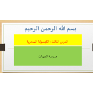 اللغة العربية بوربوينت الكبسولة السحرية للصف السابع مع الإجابات