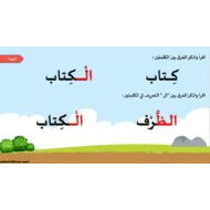 درس اللام الشمسية واللام القمرية اللغة العربية الصف الثاني - بوربوينت