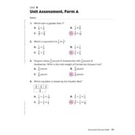 حل أوراق عمل الوحدة التاسعة الرياضيات المتكاملة الصف الخامس