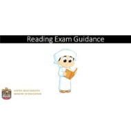 اللغة الإنجليزية ورقة عمل (Reading Exam Guidance) للصف الخامس - السادس - السابع مع الإجابات